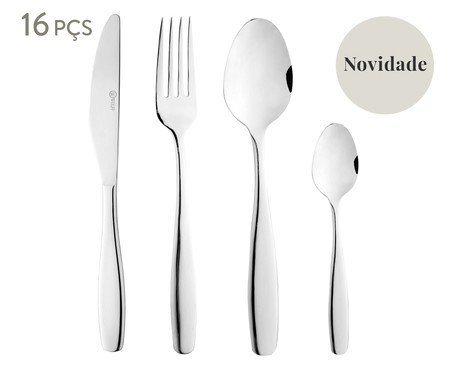 Faqueiro de Aço Inox Cannes | Westwing