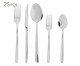 Faqueiro de Aço Inox Viena - 25Pçs, silver or metallic | WestwingNow