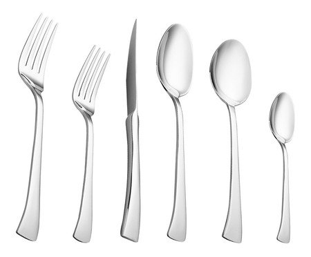 Faqueiro de Aço Inox Berna | Westwing