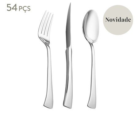 Faqueiro de Aço Inox Berna | Westwing