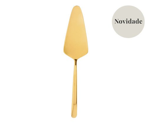 Espátula para Bolo Viena Dourada, gold | WestwingNow