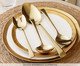 Jogo para servir Berna Dourado, gold | WestwingNow