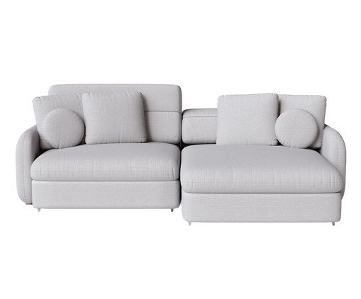 Sofá Domini Cinza, grey | WestwingNow