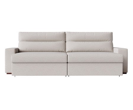 Sofá com Braço 1 Módulo Austin Cinza