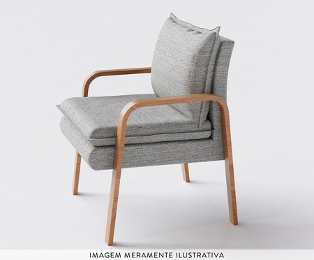 Poltrona Bela Cinza | Westwing