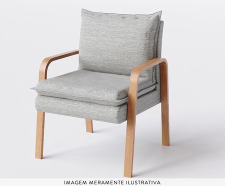 Poltrona Bela Cinza | Westwing