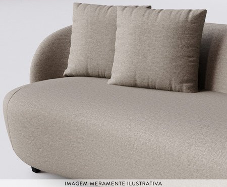 Sofá 1 Módulo Pluma Chenille | Westwing