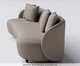 Sofá 1 Módulo Pluma Chenille, grey | WestwingNow
