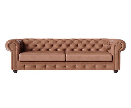 Sofá Chesterfield Marrom