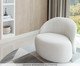 Poltrona Giratória Zoe Branca, white | WestwingNow