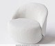 Poltrona Giratória Zoe Branca, white | WestwingNow