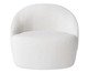 Poltrona Giratória Zoe Branca, white | WestwingNow