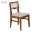 Kit Cadeiras Origem Âmendoa, wood pattern | WestwingNow