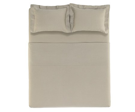 Jogo de Lençol Bossa Areia Areia | Westwing