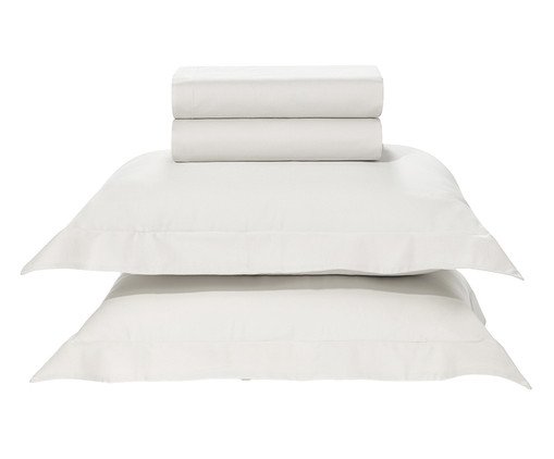 Jogo de Lençol Bossa Branco Branco, white | WestwingNow