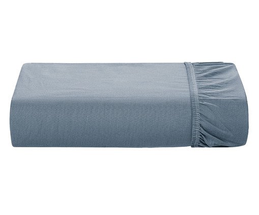 Lençol com Elástico Bossa Indigo Índigo, blue | WestwingNow