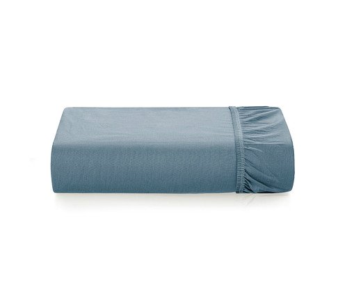 Lençol com Elástico Bossa Índigo, blue | WestwingNow