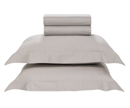 Jogo de Lençol Bossa Prata Prata, silver or metallic | WestwingNow