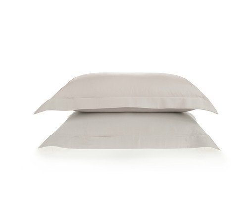 Jogo de Fronhas Bossa Prata, silver or metallic | WestwingNow