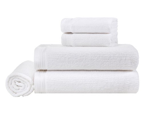 Jogo de Toalha Imperial Branco, white | WestwingNow