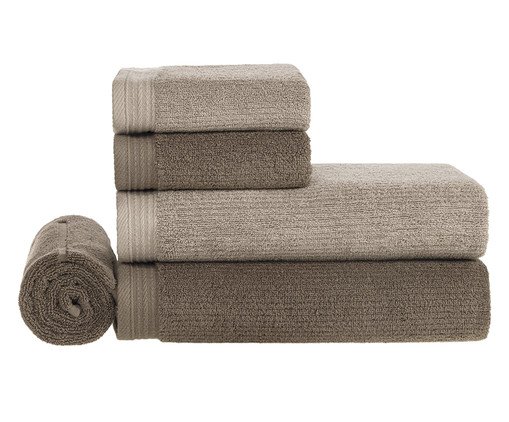 Jogo de Toalha Imperial Lunar e Gris, multicolor | WestwingNow