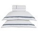 Jogo de Lençol Lara Bc Indigo Branco e Azul, white | WestwingNow