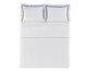 Jogo de Lençol Lara Bc Indigo Branco e Azul, white | WestwingNow