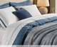 Jogo de Lençol Lara Indigo Branco e Azul, white | WestwingNow