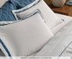 Jogo de Lençol Lara Bc Indigo Branco e Azul, white | WestwingNow