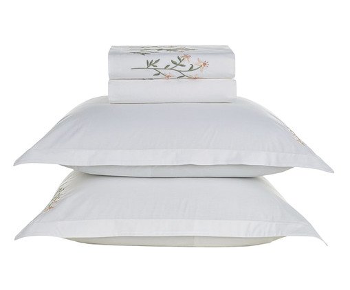 Jogo de Lençol Briana Branco, white | WestwingNow