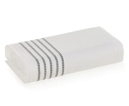 Pano De Copa Collins Branco Cinza Branco | Westwing