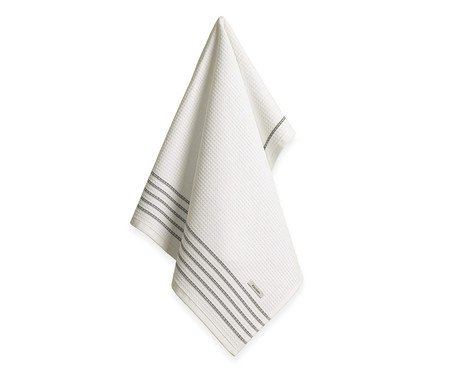 Pano De Copa Collins Branco Cinza Branco | Westwing