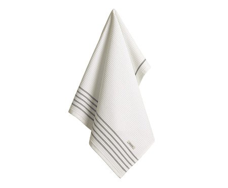 Pano De Copa Collins Branco Cinza Branco | Westwing