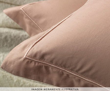 Jogo de Lençol Deliz Ro Rose Rosê e Rosê | Westwing