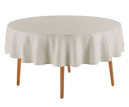 Toalha De Mesa Katherine Branco Branco | Westwing