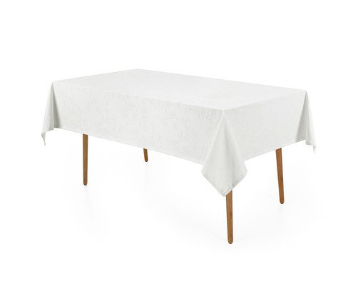 Toalha De Mesa Katherine Branco Branco, white | WestwingNow