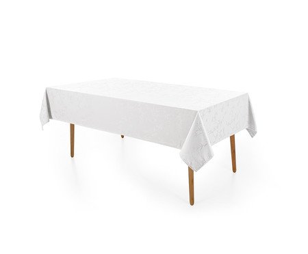 Toalha De Mesa Veríssimo Branco Branco | Westwing