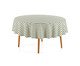 Toalha De Mesa Zaira Branco e Verde Branco, white | WestwingNow