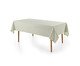 Toalha De Mesa Zaira Branco e Verde Branco, white | WestwingNow