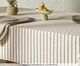 Toalha De Mesa Zaira Branco e Taupe Branco, white | WestwingNow
