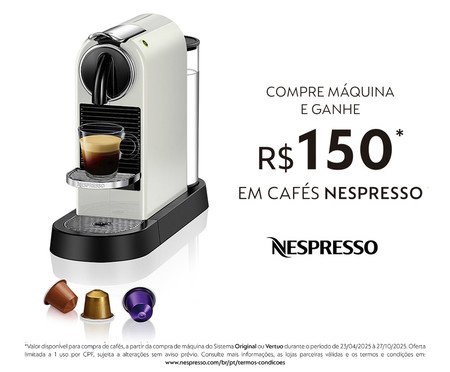 Cafeteira Nespresso Citiz White - 110V | Westwing