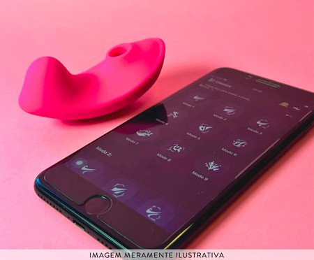Sugador e Vibrador Calcinha via App Alexa - Rosa | Westwing
