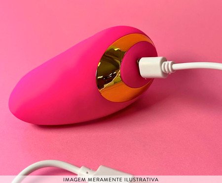 Sugador e Vibrador Calcinha via App Alexa - Rosa | Westwing