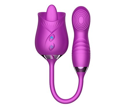 Vibrador Língua Dedo Lip - Rosa Chiclete | Westwing