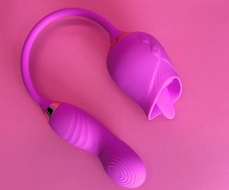 Vibrador Língua Dedo Lip - Rosa Chiclete | Westwing