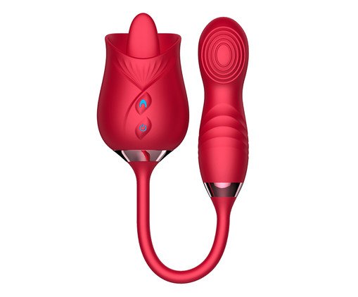 Vibrador Língua Dedo Lip - Vermelho, red | WestwingNow