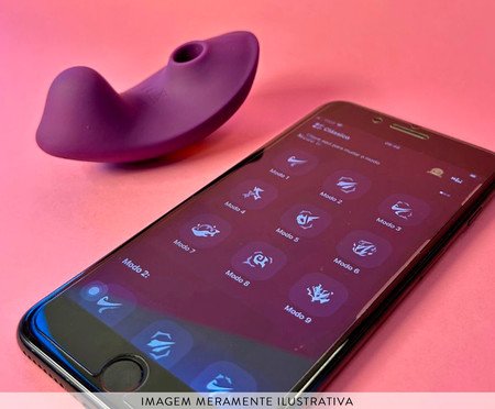 Sugador e Vibrador Calcinha via App Alexa - Roxo | Westwing