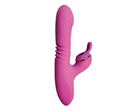 Vibrador e Sugador Rabbit Vai e Vem Bloom - Roxo | Westwing