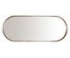 Espelho Oval com Moldura Debora - Castanho, wood pattern | WestwingNow