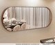 Espelho Oval com Moldura Debora - Castanho, wood pattern | WestwingNow